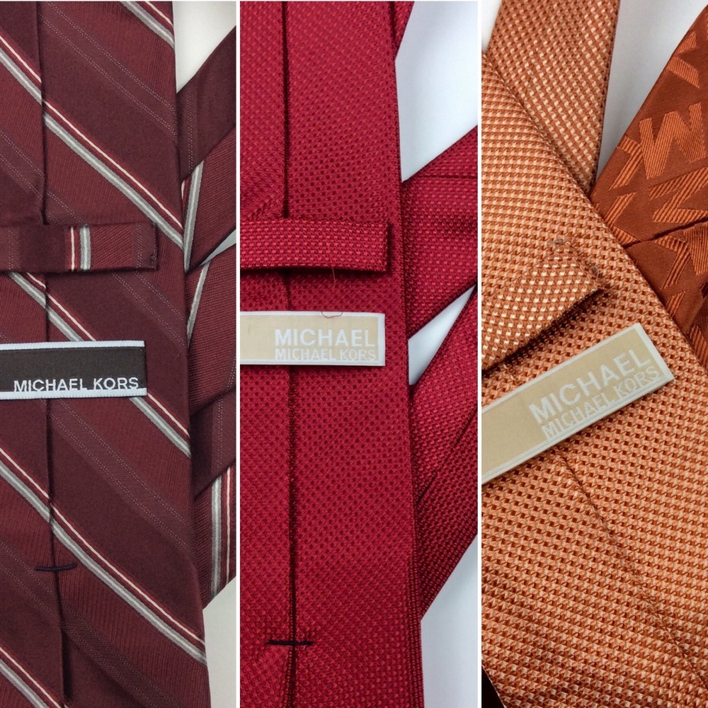 Three Michael Kors Ties